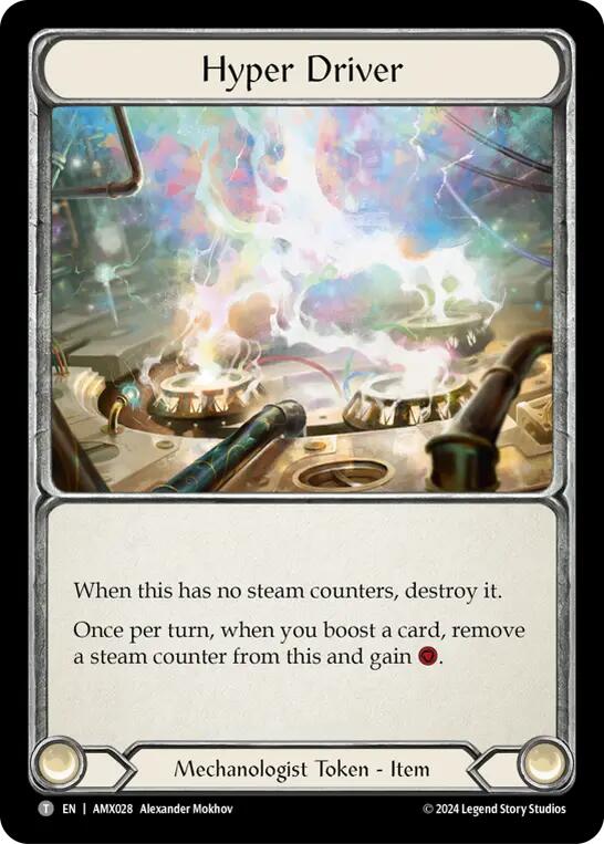 Hyper Driver [AMX028] (Armory Deck: Maxx Nitro) | Boutique FDB TCG