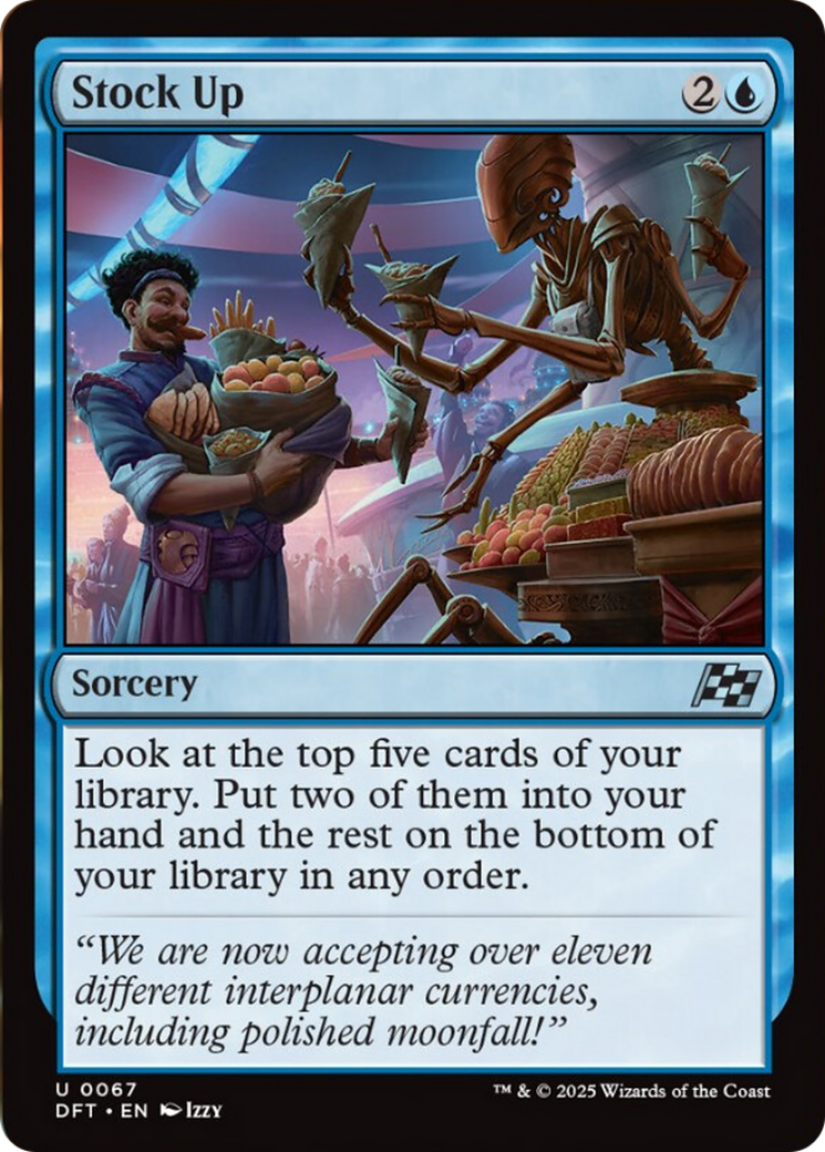 Stock Up [Aetherdrift] | Boutique FDB TCG