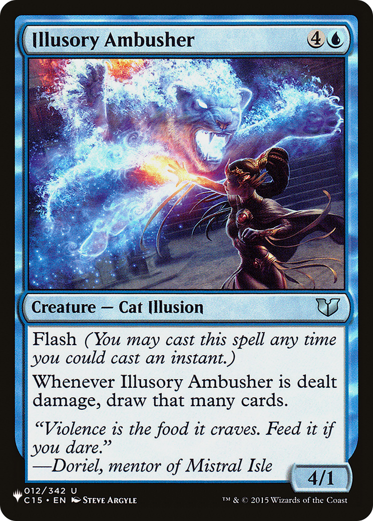 Illusory Ambusher [The List Reprints] | Boutique FDB TCG