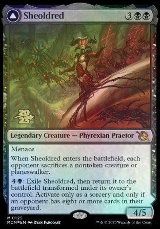 Sheoldred // The True Scriptures [March of the Machine Prerelease Promos] | Boutique FDB TCG