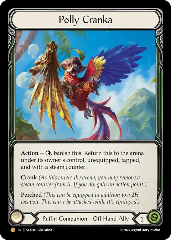 Polly Cranka (Rainbow Foil) [SEA003] (High Seas)  Rainbow Foil | Boutique FDB TCG