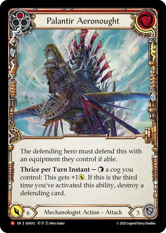 Palantir Aeronought (Regular) [SEA012] (High Seas) | Boutique FDB TCG