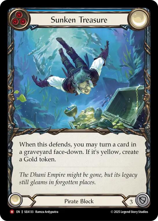 Sunken Treasure (Regular) [SEA133] (High Seas) | Boutique FDB TCG