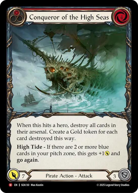 Conqueror of the High Seas (Regular) [SEA130] (High Seas) | Boutique FDB TCG