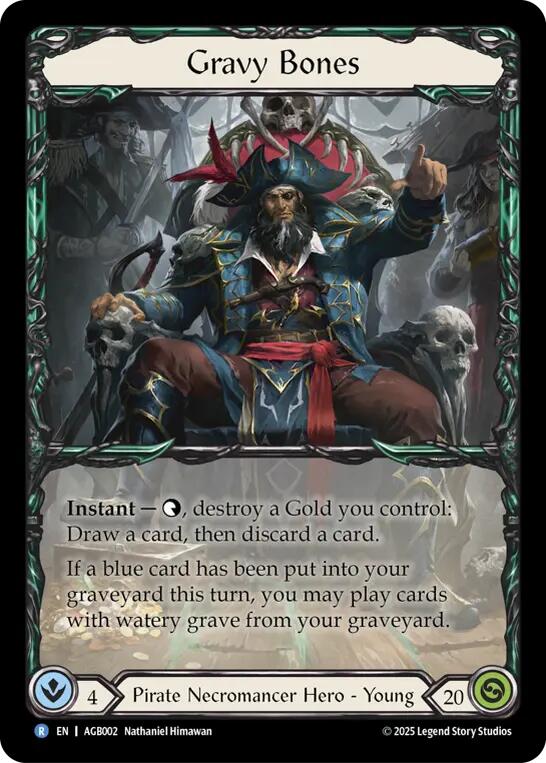 Gravy Bones (Rainbow Foil) [AGB002] (Armory Deck: Gravy Bones)  Rainbow Foil | Boutique FDB TCG