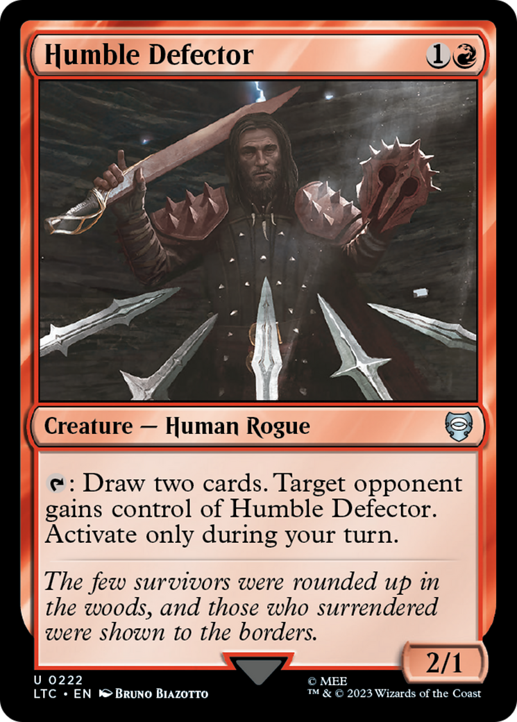 Humble Defector [The Lord of the Rings: Tales of Middle-Earth Commander] | Boutique FDB TCG