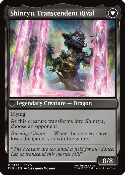 Zenos yae Galvus // Shinryu, Transcendent Rival [FINAL FANTASY] | Boutique FDB TCG