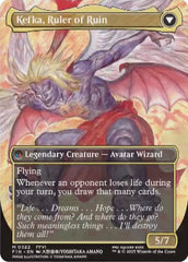Kefka, Court Mage // Kefka, Ruler of Ruin (Borderless) (0322) [FINAL FANTASY] | Boutique FDB TCG