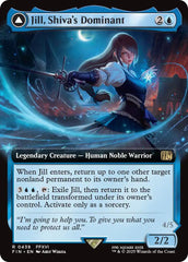 Jill, Shiva's Dominant // Shiva, Warden of Ice (Extended Art) [FINAL FANTASY] | Boutique FDB TCG