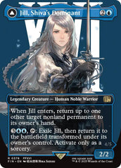 Jill, Shiva's Dominant // Shiva, Warden of Ice (Borderless) [FINAL FANTASY] | Boutique FDB TCG