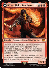Clive, Ifrit's Dominant // Ifrit, Warden of Inferno [FINAL FANTASY] | Boutique FDB TCG