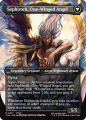 Sephiroth, Fabled SOLDIER // Sephiroth, One-Winged Angel (Borderless) (0317) [FINAL FANTASY] | Boutique FDB TCG