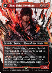 Clive, Ifrit's Dominant // Ifrit, Warden of Inferno (Borderless) (0318) [FINAL FANTASY] | Boutique FDB TCG