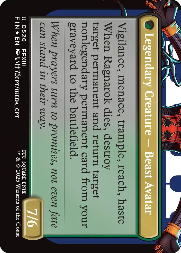 Fang, Fearless l'Cie (Borderless) (Surge Foil) [FINAL FANTASY] | Boutique FDB TCG