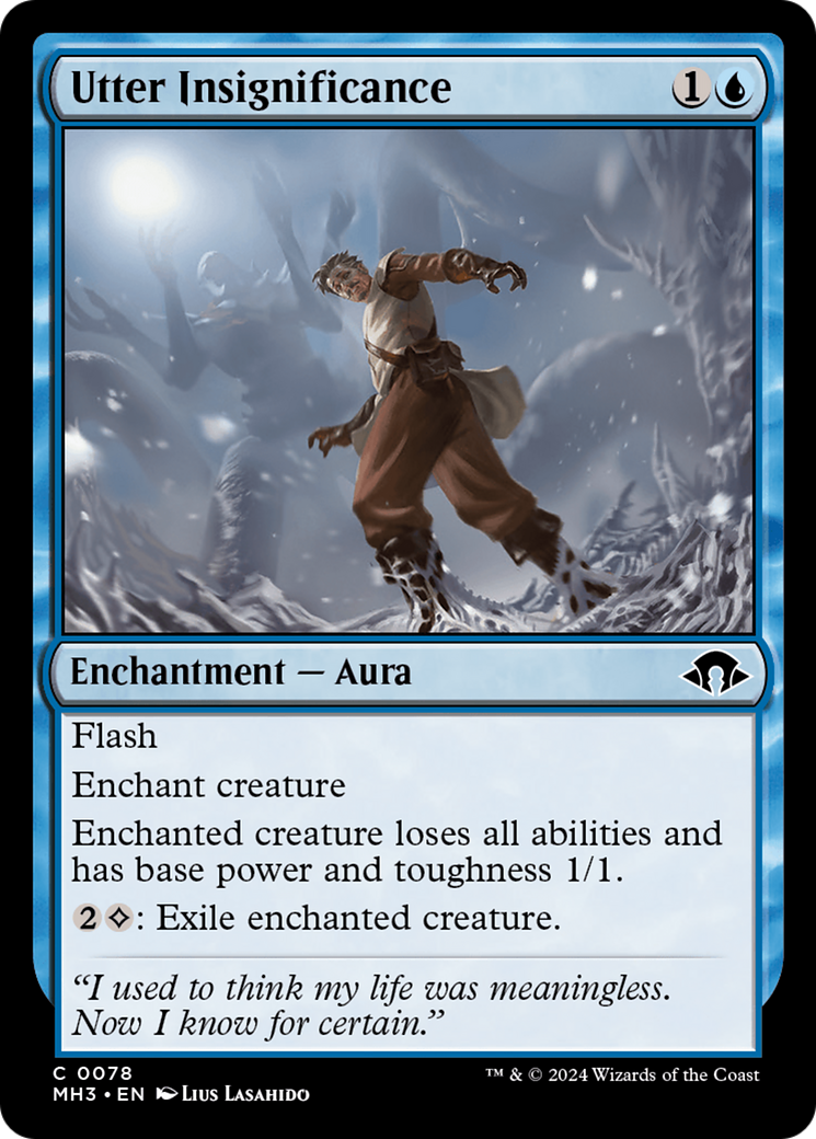 Utter Insignificance [Modern Horizons 3] | Boutique FDB TCG