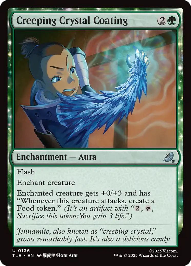 Creeping Crystal Coating [Avatar: The Last Airbender: Eternal-Legal] | Boutique FDB TCG