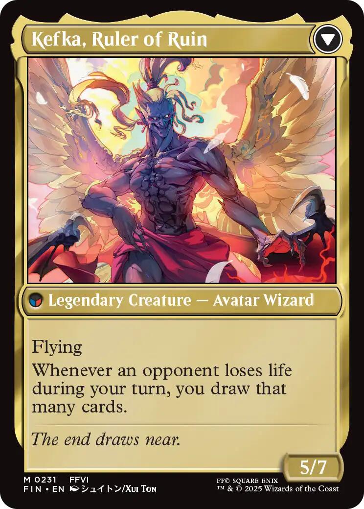 Kefka, Court Mage // Kefka, Ruler of Ruin [FINAL FANTASY] | Boutique FDB TCG