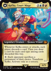 Kefka, Court Mage // Kefka, Ruler of Ruin (Extended Art) [FINAL FANTASY] | Boutique FDB TCG