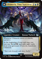 Ultimecia, Time Sorceress // Ultimecia, Omnipotent (Extended Art) [FINAL FANTASY] | Boutique FDB TCG