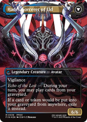 Emet-Selch, Unsundered // Hades, Sorcerer of Eld (Borderless) (Surge Foil) [FINAL FANTASY] | Boutique FDB TCG