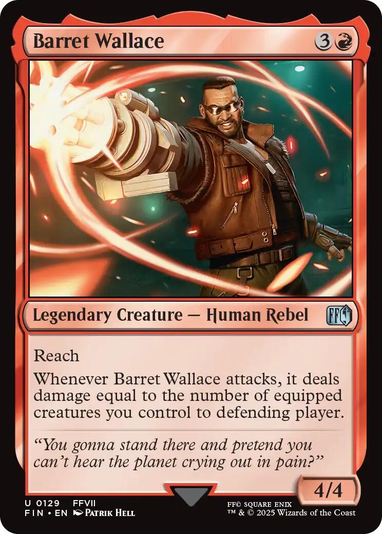 Barret Wallace [FINAL FANTASY] | Boutique FDB TCG