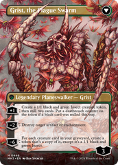 Grist, Voracious Larva // Grist, the Plague Swarm (Borderless) [Modern Horizons 3] | Boutique FDB TCG