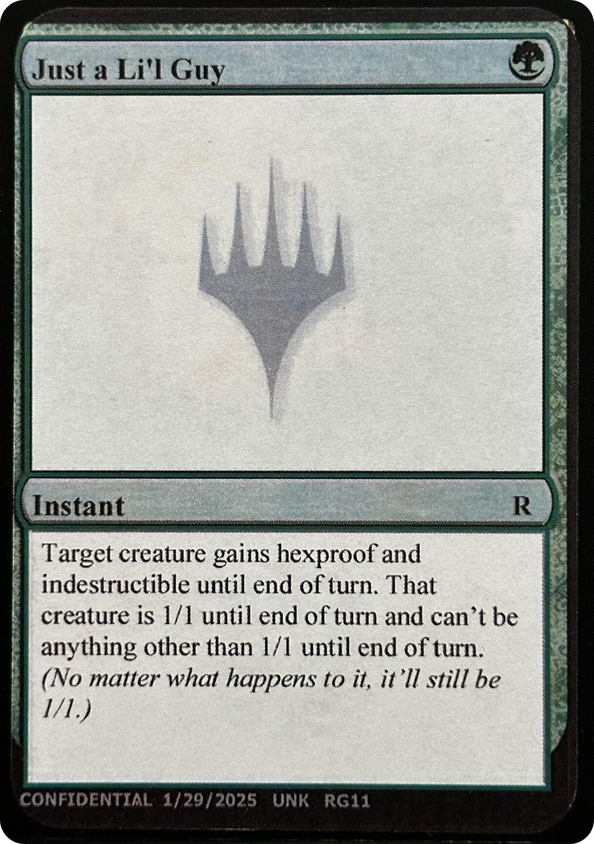 Just a Li'l Guy [Unknown Event] | Boutique FDB TCG