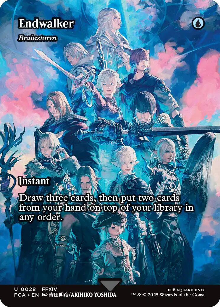 Endwalker - Brainstorm (Showcase) [FINAL FANTASY : Through the Ages] | Boutique FDB TCG