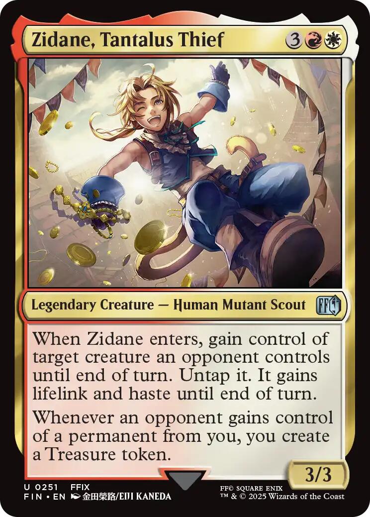 Zidane, Tantalus Thief [FINAL FANTASY] | Boutique FDB TCG
