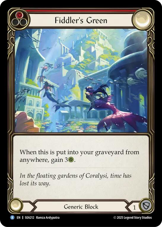 Fiddler's Green (Red) [SEA212] (High Seas) | Boutique FDB TCG