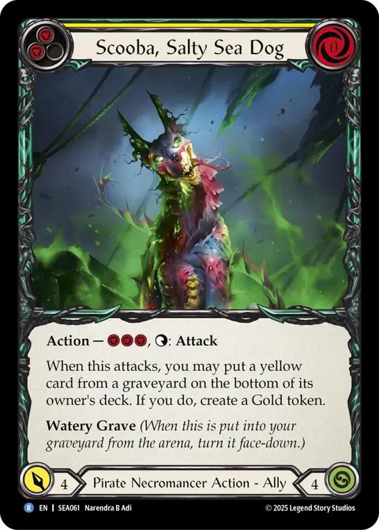 Scooba, Salty Sea Dog [SEA061] (High Seas) | Boutique FDB TCG
