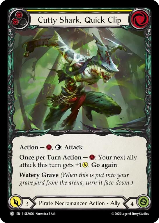 Cutty Shark, Quick Clip [SEA076] (High Seas) | Boutique FDB TCG