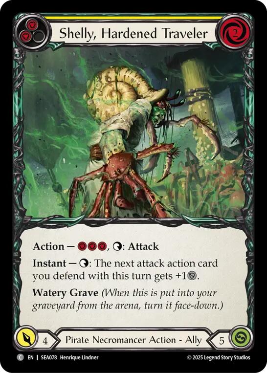 Shelly, Hardened Traveler [SEA078] (High Seas) | Boutique FDB TCG