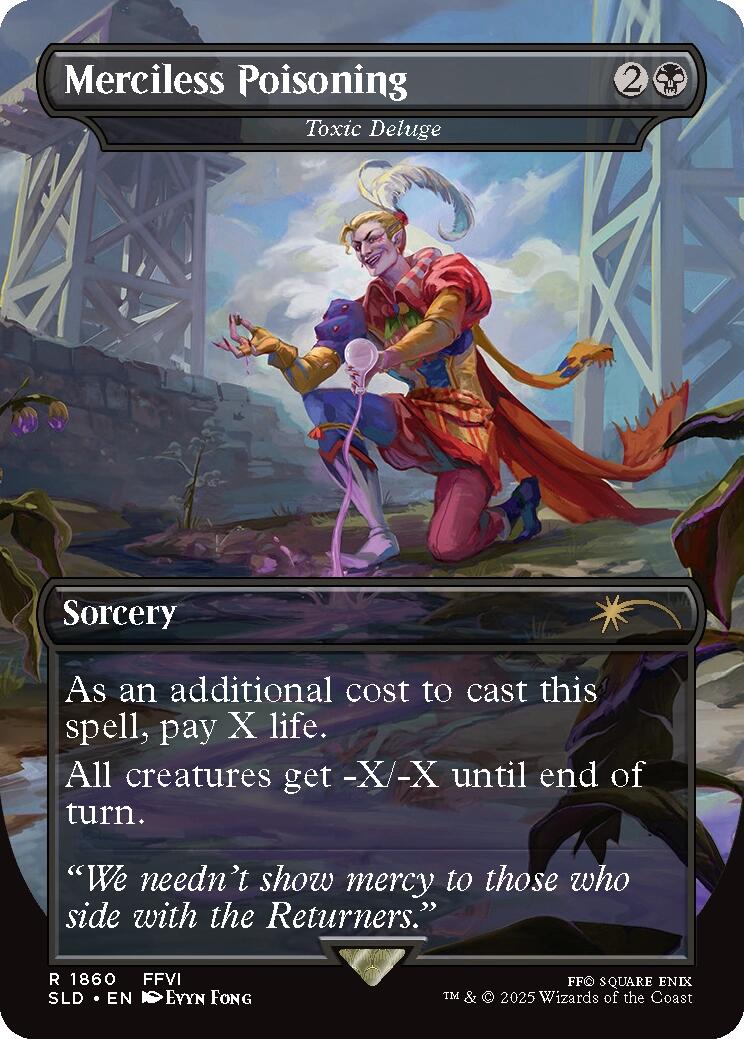 Merciless Poisoning - Toxic Deluge [Secret Lair Drop Series] | Boutique FDB TCG