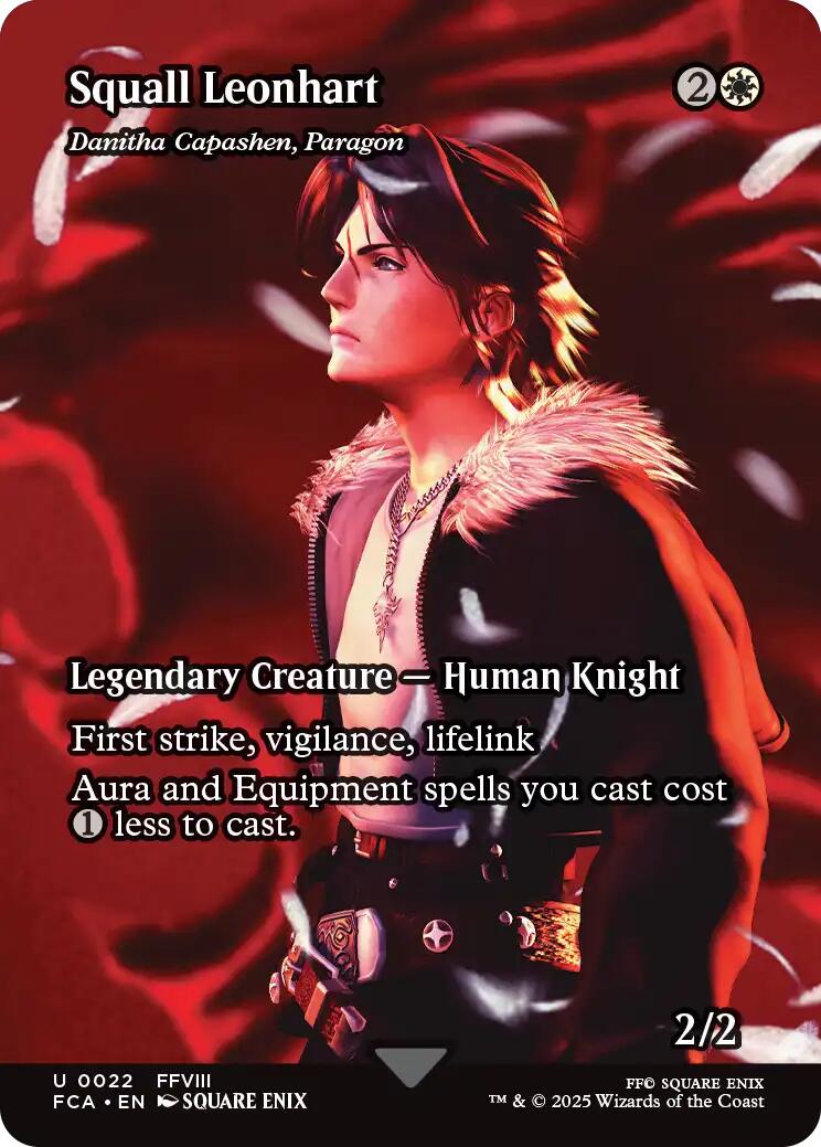 Squall Leonhart - Danitha Capashen, Paragon (Showcase) [FINAL FANTASY : Through the Ages] | Boutique FDB TCG
