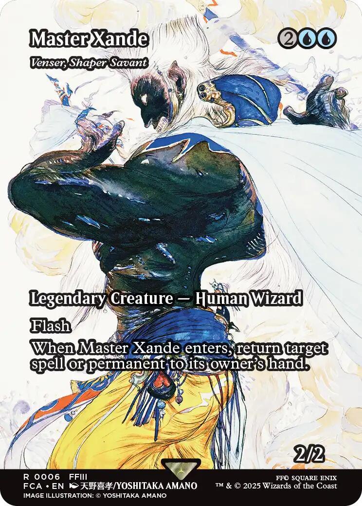 Master Xande - Venser, Shaper Savant (Showcase) [FINAL FANTASY : Through the Ages] | Boutique FDB TCG