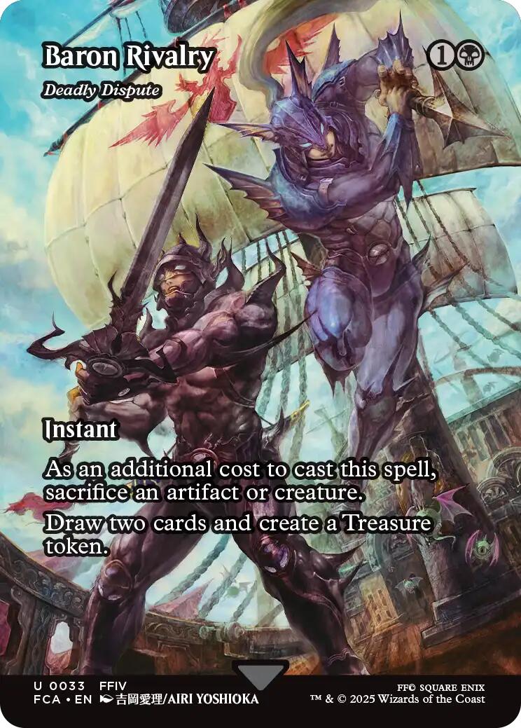 Baron Rivalry - Deadly Dispute (Showcase) [FINAL FANTASY : Through the Ages] | Boutique FDB TCG
