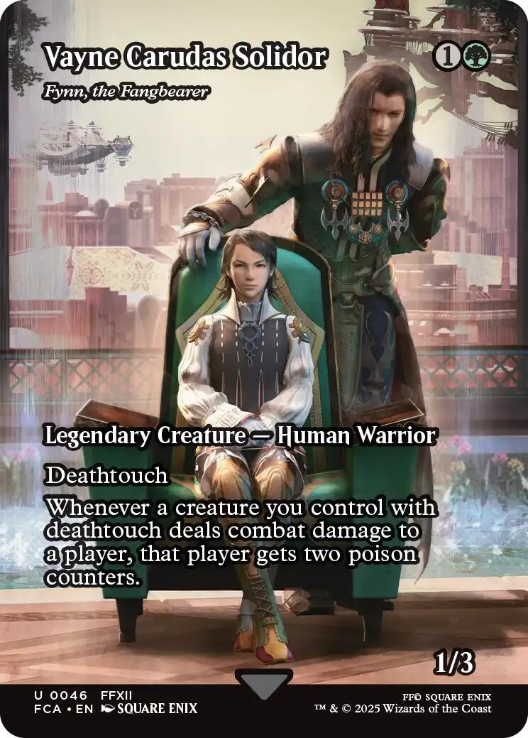 Vayne Carudas Solidor - Fynn, the Fangbearer (Showcase) [FINAL FANTASY : Through the Ages] | Boutique FDB TCG