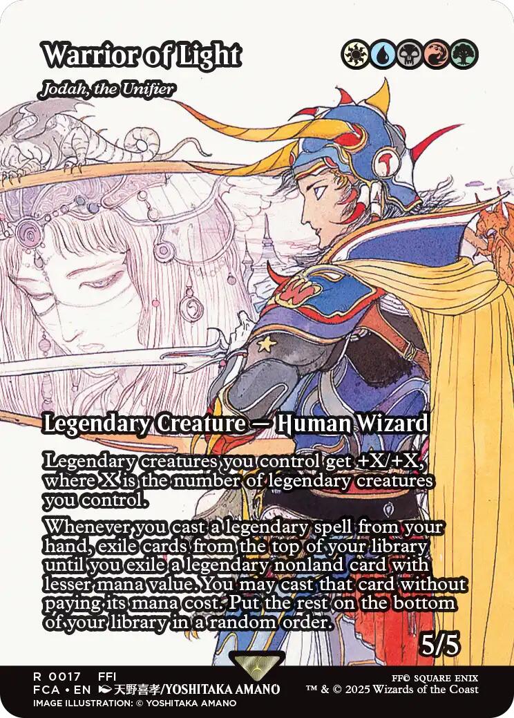 Warrior of Light - Jodah, the Unifier (Showcase) [FINAL FANTASY : Through the Ages] | Boutique FDB TCG