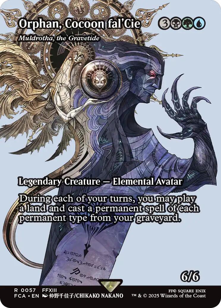 Orphan, Cocoon fal'Cie - Muldrotha, the Gravetide (Showcase) [FINAL FANTASY : Through the Ages] | Boutique FDB TCG