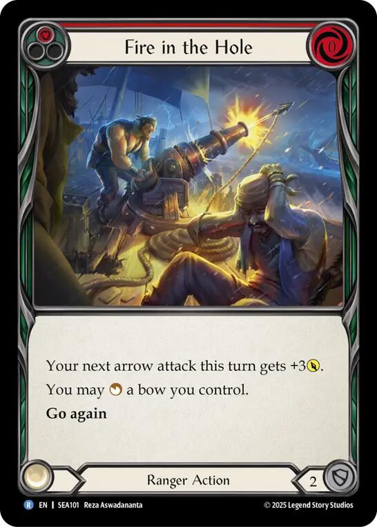 Fire in the Hole [SEA101] (High Seas) | Boutique FDB TCG