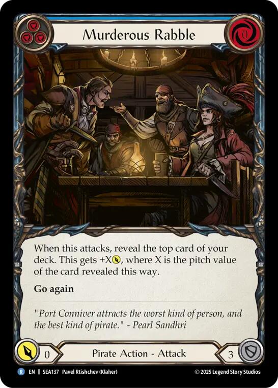 Murderous Rabble [SEA137] (High Seas) | Boutique FDB TCG