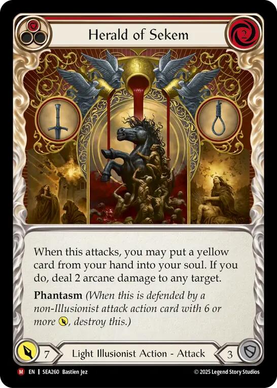 Herald of Sekem [SEA260] (High Seas) | Boutique FDB TCG