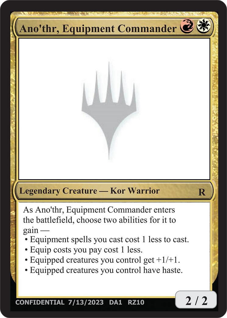 Ano'thr, Equipment Commander [Mystery Booster] | Boutique FDB TCG
