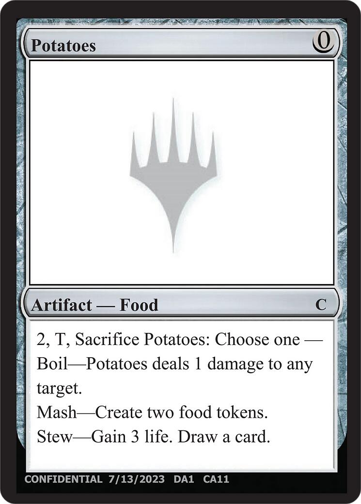 Potatoes [Mystery Booster] | Boutique FDB TCG