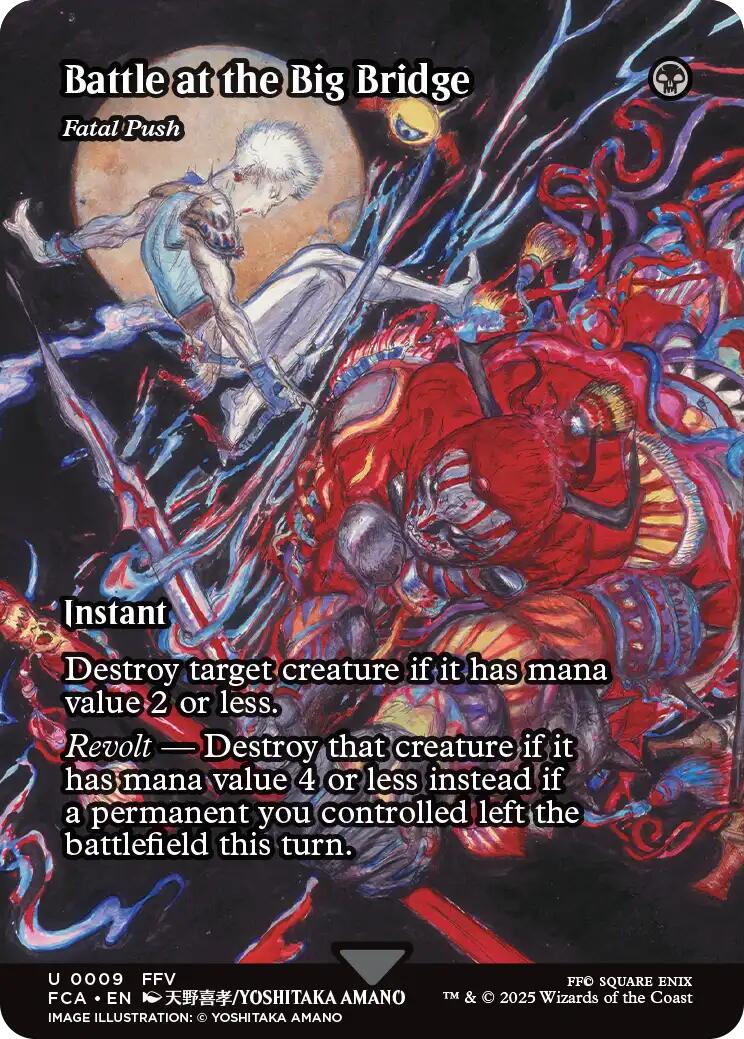 Battle at the Big Bridge - Fatal Push (Showcase) [FINAL FANTASY : Through the Ages] | Boutique FDB TCG