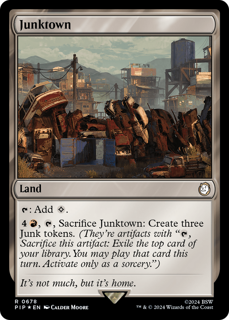 Junktown (Surge Foil) [Fallout] | Boutique FDB TCG