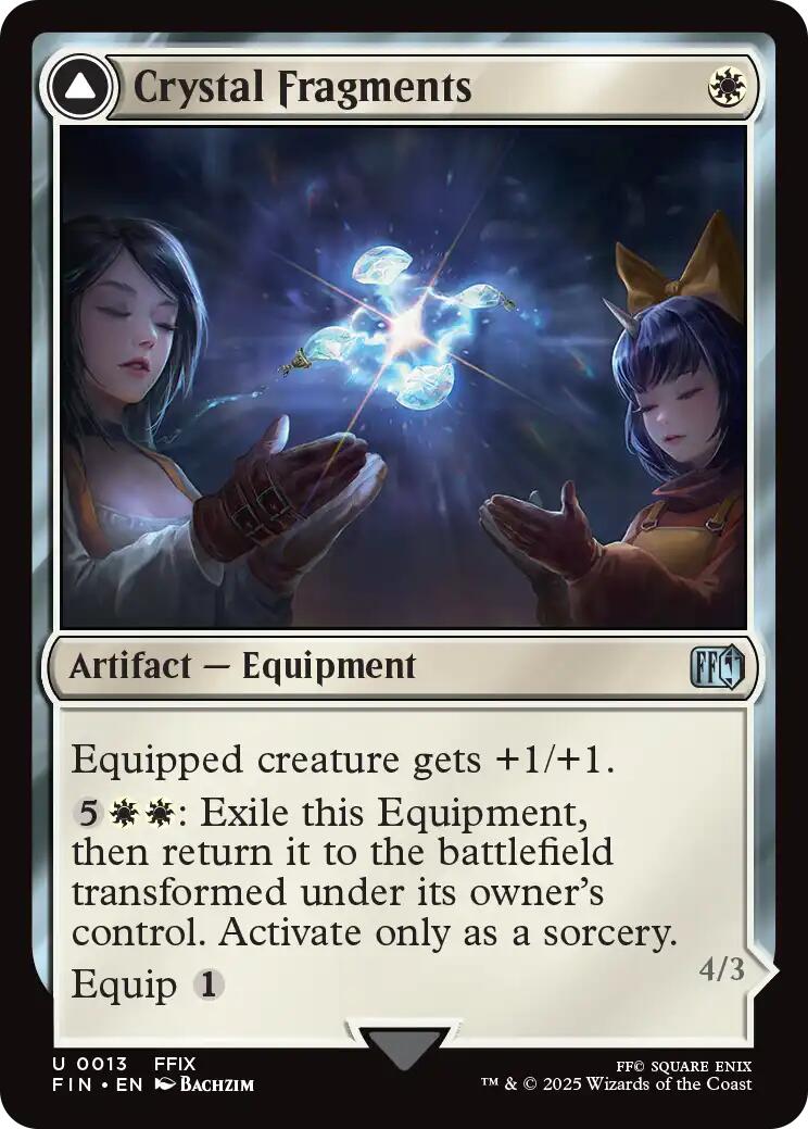 Crystal Fragments // Summon: Alexander [FINAL FANTASY] | Boutique FDB TCG
