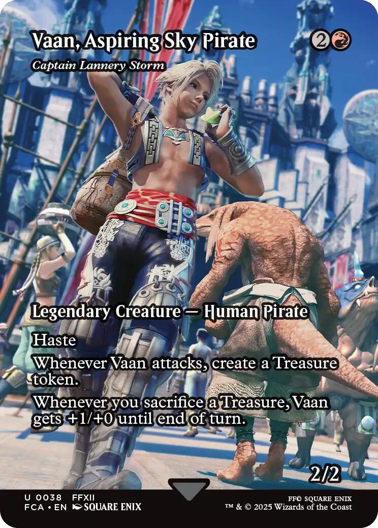 Vaan, Aspiring Sky Pirate - Captain Lannery Storm (Showcase) [FINAL FANTASY : Through the Ages] | Boutique FDB TCG