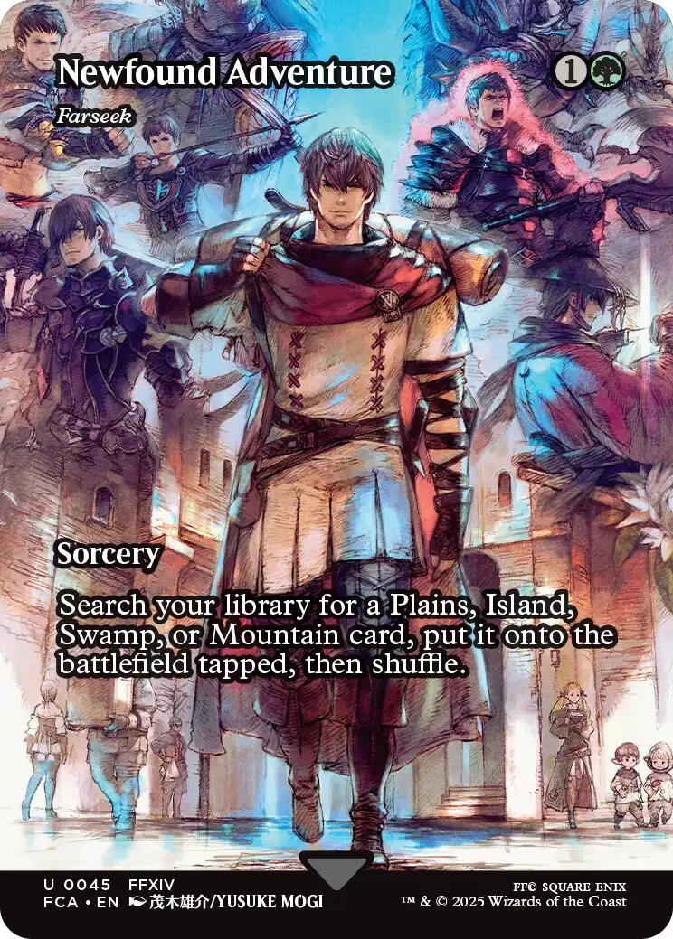Newfound Adventure - Farseek (Showcase) [FINAL FANTASY : Through the Ages] | Boutique FDB TCG